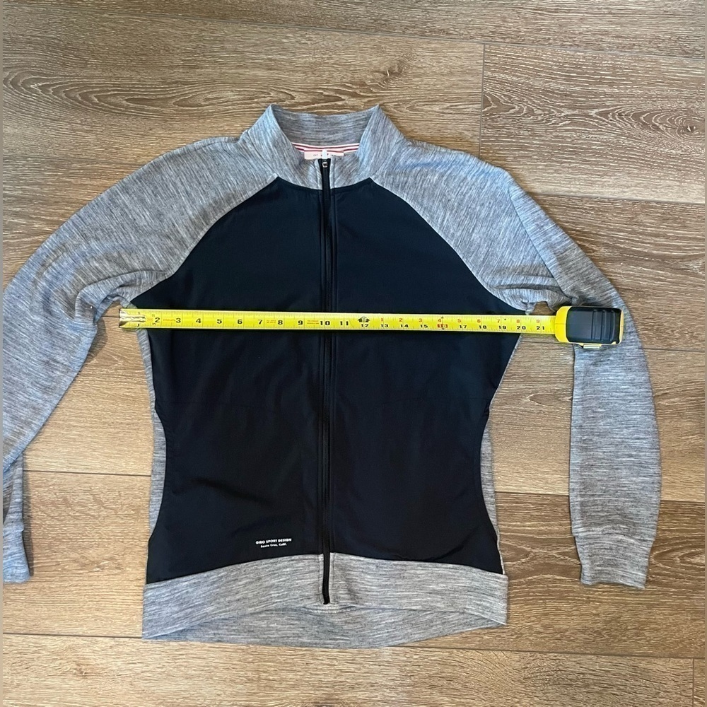 Giro Road Wind Guard Cycling Jacket Merino Wool Blend - Picture 9 of 12